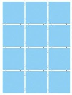 Настенная плитка Британия 30x40см, Конфетти голубой блестящий полотно Kerama Marazzi арт. 1147