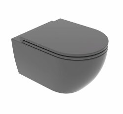 GSG Подвесной унитаз Like LKWCSO021 цвет: пепел