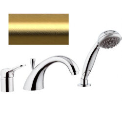 Remer Смеситель на борт ванны, цвет: золото Kiss K07BG Remer Смеситель на борт ванны, цвет: золото Kiss K07BG
