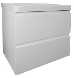 Azario Тумба 70 720х670х480 подвесная с раковиной Monte 70, Мила арт. CS00082786