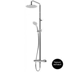 Cezares Душевая система LEAF Черный матовый - LEAF-CDA-30-NOP Cezares Душевая система LEAF Черный матовый - LEAF-CDA-30-NOP