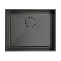 Omoikiri Кухонная мойка Kasen 53-INT-GM, цвет: оружейная сталь, арт. 4993496 Omoikiri Кухонная мойка Kasen 53-INT-GM, цвет: оружейная сталь, арт. 4993496