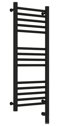 Электрический полотенцесушитель Богема 3.0 прямая 800х300 МЭМ правый (матовый чёрный) Сунержа арт. 31-5805-8030