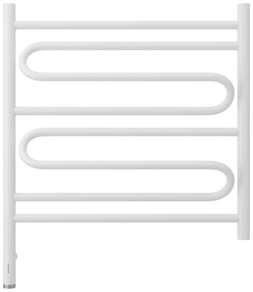 Электрический полотенцесушитель Элегия 3.0 600х600 МЭМ левый (матовый белый) Сунержа арт. 30-5818-6060