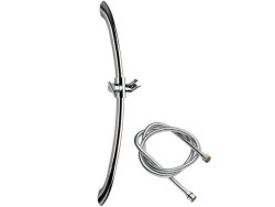 Remer Душевая штанга с шлангом 310M, цвет: хром