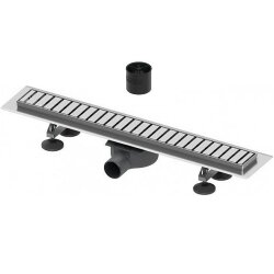 TECE Душевой лоток с решеткой straight хром linus арт. 15100089