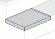 Italon Ступень угловая Saturn Grey Scal. Ang. Sx Nat 33x120, под бетон, цемент, камень Genesis - 620070001055