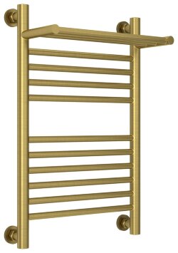 Водяной полотенцесушитель Богема с полкой+ 600х400 (состаренная латунь) Сунержа арт. 051-0223-6040 Водяной полотенцесушитель Богема с полкой+ 600х400 (состаренная латунь) Сунержа арт. 051-0223-6040