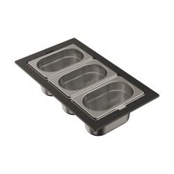 Omoikiri Контейнер DC-04-3-IN, нержавеющая сталь арт. 4999087 Omoikiri Контейнер DC-04-3-IN, нержавеющая сталь арт. 4999087