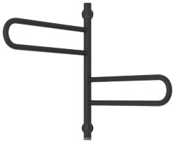 Электрический полотенцесушитель Парео 4.0-2С 567х535 (тёмный титан муар) Сунержа арт. 15-0823-0567 Электрический полотенцесушитель Парео 4.0-2С 567х535 (тёмный титан муар) Сунержа арт. 15-0823-0567