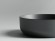 Ceramica Nova Раковина накладная круглая (темный антрацит матовый) Element арт. CN6022MDH