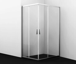 WasserKRAFT Душевой уголок 1200х900х1900 lippe 45s07  цвет: хром