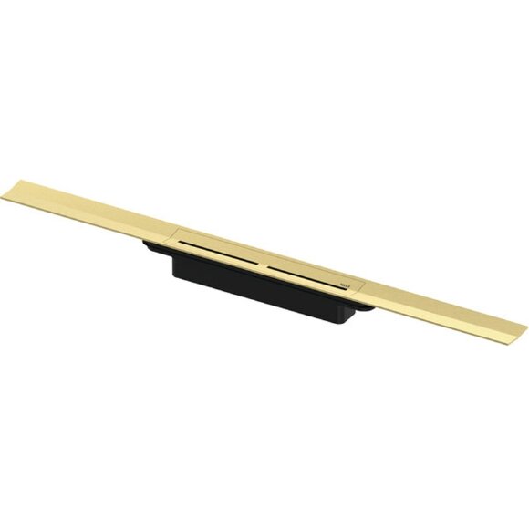 TECE Душевой лоток с решеткой PVD brushed gold optic drainprofile арт. 671002