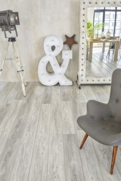 Alpine floor Кварцвиниловая плитка белый лес, серый - ЕСО 9-9