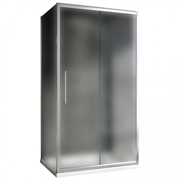 Abber Душевой уголок 1400x1000мм Schwarzer Diamant, хром арт. AG30140MH-S100M-S100M
