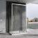 Abber Душевой уголок 1400x1000мм Schwarzer Diamant, хром арт. AG30140MH-S100M-S100M