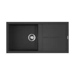 Omoikiri Кухонная мойка Sumi 100-BL, черный арт. 4993654 Omoikiri Кухонная мойка Sumi 100-BL, черный арт. 4993654