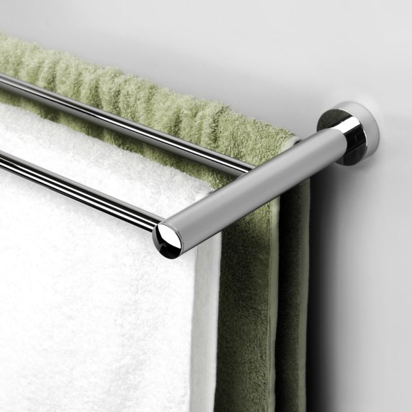 WasserKRAFT Полка для полотенец donau k-9411 цвет: хром