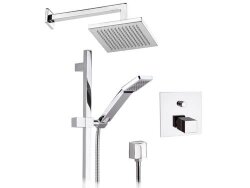 Remer Душевой комплект Qubika QT09S01, цвет: хром