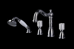 Boheme Смеситель на борт ванны хром Camelia арт. 396-Royal/CRST Boheme Смеситель на борт ванны хром Camelia арт. 396-Royal/CRST