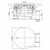 Cezares Акриловый поддон для душа Tray A Белый - TRAY-A-RH-120/80-550-15-W-R