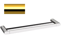 Remer Держатель для полотенца 60см LN33DO двойной Lounge цвет: золото Remer Держатель для полотенца 60см LN33DO двойной Lounge цвет: золото