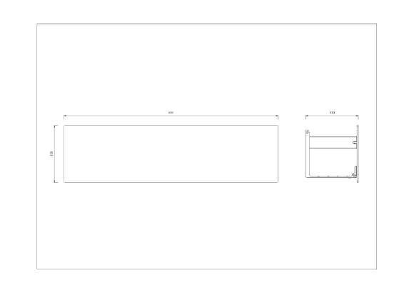 Boheme Полка настенная SPACE 60см Chrome, арт. 10966-CR Boheme Полка настенная SPACE 60см Chrome, арт. 10966-CR