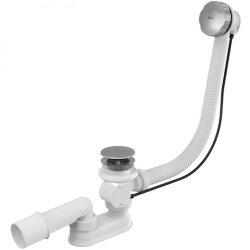 Alcaplast Слив-перелив полуавтомат, хром арт. A55KM-80