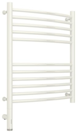 Электрический полотенцесушитель Богема 3.0 выгнутая 600х500 МЭМ левый (белый) Сунержа арт. 12-5802-6050