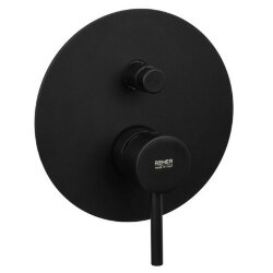 Remer Смеситель для душа и ванны Minimal N09LNO цвет черный матовый Remer Смеситель для душа и ванны Minimal N09LNO цвет черный матовый