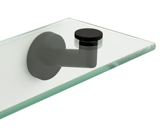 Remer Полка для ванной комнаты 530 мм Guest GS20NO, цвет: черный