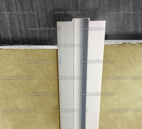 Стыковочный профиль из алюминия 15x15x15 мм арт. PUF