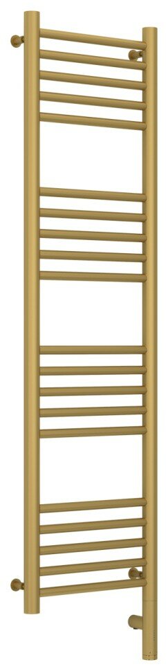 Электрический полотенцесушитель Богема 3.0 прямая 1200х300 МЭМ правый (матовое золото) Сунержа арт. 032-5805-1230