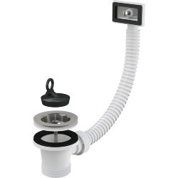 Alcaplast Выпуск для кухонной мойки, нержавеющая сталь арт. A331