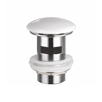 Ceramica Nova Донный клапан для раковины click-clack (белый) арт. CN2000X
