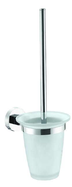 Azario Ершик для унитаза подвесной со стеклянной колбой, хром, Nessy арт. AZ-73113 Azario Ершик для унитаза подвесной со стеклянной колбой, хром, Nessy арт. AZ-73113