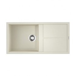 Omoikiri Кухонная мойка Sumi 100-EV, белый арт. 4993660 Omoikiri Кухонная мойка Sumi 100-EV, белый арт. 4993660