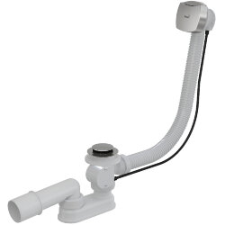 Alcaplast Слив-перелив полуавтомат, хром арт. A55K NEW-100