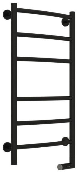 Электрический полотенцесушитель Галант 2.0 800х400 МЭМ правый (матовый чёрный) Сунержа арт. 31-5201-8040