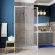 WasserKRAFT Душевой уголок 1100x1000x2000 rhin 44s16  цвет: белый