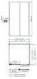 WasserKRAFT Душевой уголок 1100x1000x2000 rhin 44s16  цвет: белый