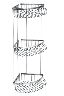 Boheme Угловая полка латунь, металл, хром Brillante арт. 10454 Boheme Угловая полка латунь, металл, хром Brillante арт. 10454