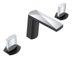 Boheme Смеситель для раковины черный матовый хром Venturo арт. 150-BCR-ICE Boheme Смеситель для раковины черный матовый хром Venturo арт. 150-BCR-ICE