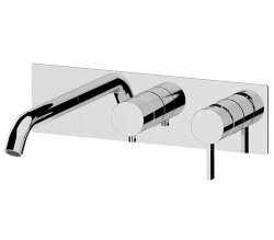 Remer Смесителей для ванны и душа Metrica MC54D2 скрытого монтажа, хром глянцевый Remer Смесителей для ванны и душа Metrica MC54D2 скрытого монтажа, хром глянцевый