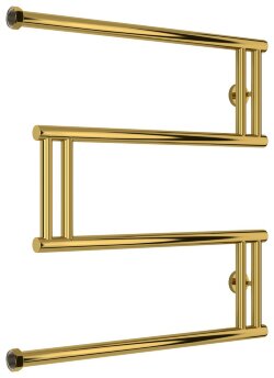 Водяной полотенцесушитель High-Tech+ model "M" 600х600 (золото) Сунержа арт. 03-4050-6060 Водяной полотенцесушитель High-Tech+ model "M" 600х600 (золото) Сунержа арт. 03-4050-6060