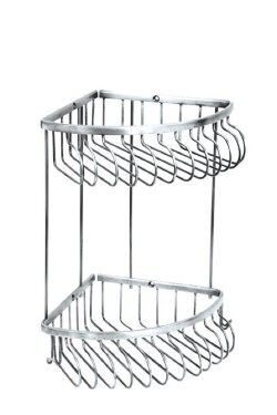 Boheme Угловая полка латунь, металл, хром Brillante арт. 10453 Boheme Угловая полка латунь, металл, хром Brillante арт. 10453