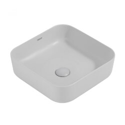 Abber Раковина накладная 385x385мм Rechteck, серый арт. AC2211MLG