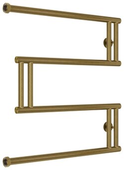 Водяной полотенцесушитель High-Tech+ model "M" 600х600 (состаренная бронза) Сунержа арт. 05-4050-6060 Водяной полотенцесушитель High-Tech+ model "M" 600х600 (состаренная бронза) Сунержа арт. 05-4050-6060