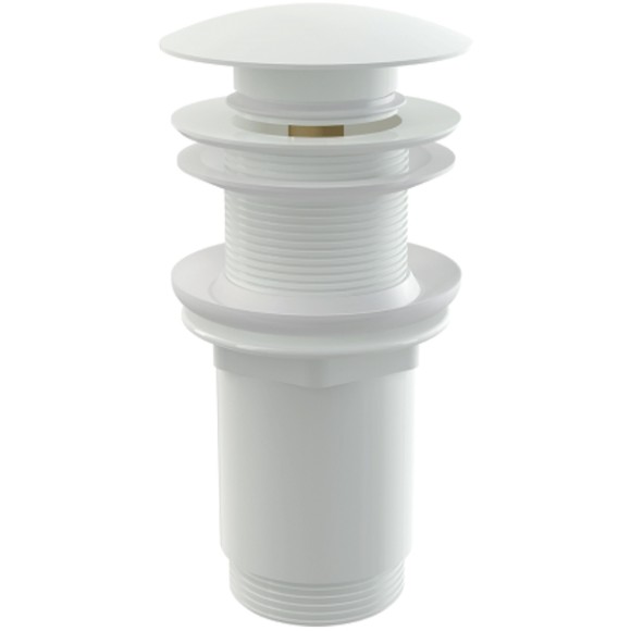 Alcaplast Донный клапан click-clack, белый арт. A395B