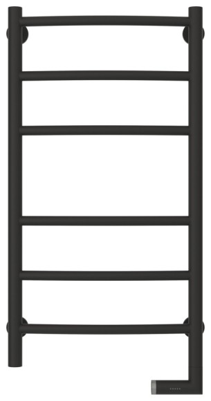 Электрический полотенцесушитель Галант 2.0 800х400 МЭМ правый (тёмный титан муар) Сунержа арт. 15-5201-8040